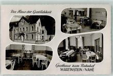 55627 W6574 Martinstein - Gasthaus Zum Bahnhof