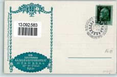 W8500 Nürnberg Sänger Bundesfest - das Volkslied u. Sonderstempel, sehr gute Erhaltung AK Sängerfest