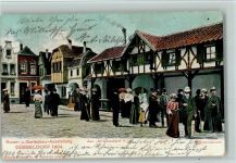 W4000 Düsseldorf Offiz. AK Nr. 46 Alt Düsseldorf AK Gartenbauausstellung 1904