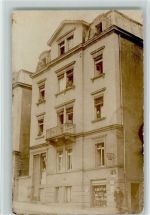 W7530 Pforzheim Wohnhaus Ort durch handschriftl. Privatfoto