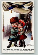 Comrade Serie Nr. 966 Our Arms are strong, and we are not Idle AK Spurgin, F.