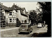 15537 O1252 Grünheide , Mark - Karl-Marx-Straße Rückseite mit Abschürfungen bzw Kleberesten