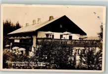 94145 W8391 Haidmühle , Niederbay Gebrauchsspuren Höhenluftkurstätte Haus Auersperg Terrasse