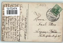 01454 O8107 Liegau-Augustusbad 1910 - Genesungsheim Gruppenfoto Ort lt. Stempel