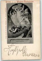 Wagner Festspiel Verlag Juxberg Unterschrift a.d. Oper Autogramm