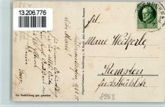 87448 W8963 Niedersonthofen 1915 - Gasthaus zur Krone, Dämpfbäckerei von Jos. May, gute Erhaltung AK