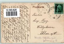 87600 W8950 Kaufbeuren 1912 Gebrauchsspuren Kaiser Max Straße