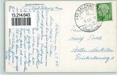 W6478 Bad Salzhausen Minigolf Platz AK Golf 1955