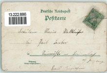 36110 W6407 Schlitz Gebrauchsspuren Lithographie Vorläufer Druck 1890-1895 Ottoburg Hinterburg Trachten Berleburg Burgen zu Schlitz