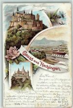 72379 W7450 Hechingen 1898 - Burg Hohenzollern