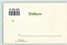 70771 W7022 Echterdingen Künstlerkarte Junge Tracht Bücher Gänse sign
