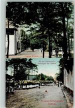 01619 O8401 Zeithain 1908 - Truppen-Übungsplatz Fabrice Straße An der Hauptwache Einbringen der Fahnen