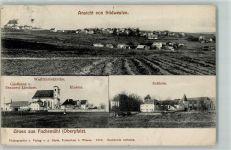 95689 W8591 Fuchsmühl - Gasthaus Brauerei Lindner Kloster Schloss