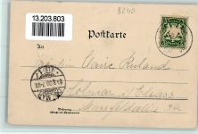 W8240 Berchtesgaden Sign Fritz Bergen Pfeife Buch Trachten Bayern Lithographie / Künstlerkarte