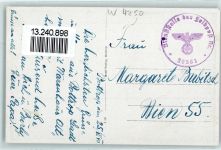 46236 W4250 Bottrop - Hansastraße Stempel WK II