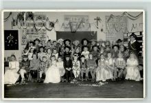 84367 W8342 Tann , Niederbay Privatfoto AK Kinderfasching Ort handschriftlich