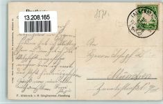 W8591 Falkenberg , Oberpf Teilansicht, Geschäft, AK Pernat 1907