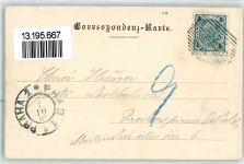 Marianske Lazne Marienbad 1901 - Hotel Egerländer