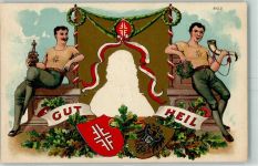 Gut Heil Verlag Bruno Bürger u. Ottillie Nr. 8102 AK Turnvater Jahn 1908 Lithographie / Prägedruck