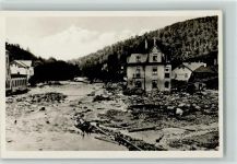 O8302 Bad Gottleuba Stadthäuser, hochwasserkatastrophe 1927, gute Erhaltung AK Hochwasser Foto AK