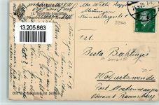 W8940 Memmingen Fest Postkarte 12. schwäbisch-bayr. Sängerbundesfest Sängerfest 1929