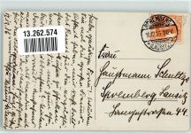 03130 O7590 Spremberg , NL 1916 Privatfoto AK Frau Pakete Ort lt. Stempel