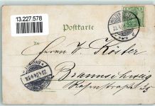 O3720 Blankenburg (Harz) Gesundheitskaffee von Krause & Co Nordhausen Rosen + Passepartout Lichtdruck Kaffeewerbung Lithographie