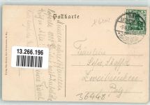 36448 O6202 Bad Liebenstein - Gasthaus Villa Reichshöhe Fahnenmast