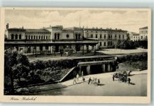 Sorau Zary - Bahnhof Stempel WK II