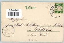 86899 W8910 Landsberg a. Lech 1904 Lithographie Lech