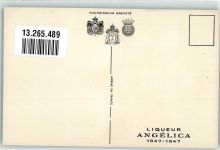 Angelica Loquer Distillrerie de Matha AK Alkoholwerbung 1947