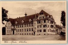 79664 W7867 Wehr , Baden 1925 - Schule AK