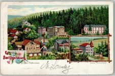 98716 O6303 Elgersburg Gebrauchsspuren Villengruppe v. Todtenstein Pension Körnbachthal