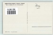 72805 W7414 Honau , Württ - Gasthaus-Pension zum Bahnhof Briefkasten Emailleschild
