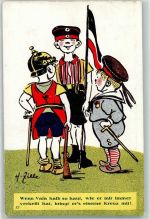 Kinder in Uniform WK I Zille, H.
