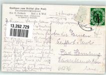 61276 W6395 Rod a d Weil - Gasthaus Zum Weiltal Zur Post H. Haibach