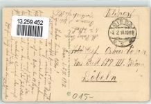 01587 O8400 Riesa 1918 - Albert-Platz mit Rathaus Fahnen