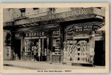 54000 Nancy - Rue Saint-Georges Geschäft V. Berger Papeterie