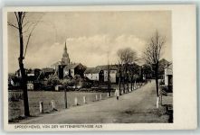45549 W4322 Sprockhövel - Von der Wittenerstraße aus Kirche