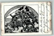 Fahne Symbol der Treue Gefechte Der Deutsche Kriegerbund Patriotik WK I, Deutschland 1908