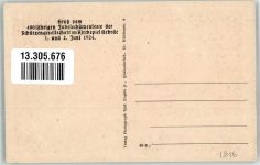 49596 W4559 Gehrde b Bersenbrück 1924 Foto AK 400 jähriges Jubelschützenfest 1924 Kirchspiel Schüttengruppe um 1760