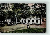 16547 O1403 Birkenwerder Foto AK Gasthaus Briese Gartenwirtschaft
