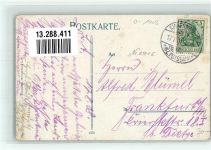 16547 O1403 Birkenwerder Foto AK Gasthaus Briese Gartenwirtschaft