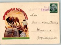 Superphosphat Kalkstickstoff Landwirtschaft Düngerwerbung 1939