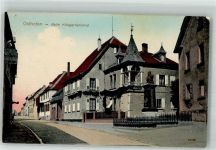 67574 W6522 Osthofen , Rheinhess 1912 - Beim Kriegerdenkmal