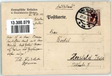 Willmannsdorf Stanislawow 1925 Gebrauchsspuren Ev- Anstalten Kinderheim