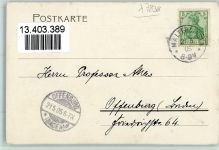 79348 W7830 Ottoschwanden 1905 Künstlerkarte Ortsansicht mit Kirche AK
