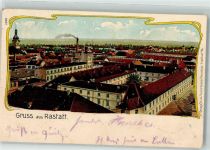 76437 W7550 Rastatt 1905 Lithographie