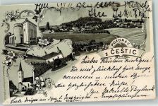 Cestice Tscheschitz Gebrauchsspuren Hora Kalvane Kostel Zamekskapli