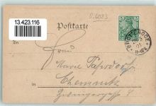 98599 O6083 Brotterode 1901 - Gasthaus Zum Deutschen Kaiser